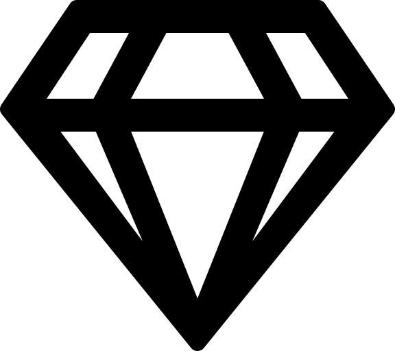 Gemstone (Regular) Free Open-Source SVG Icon (Font Awesome 5 Regular)