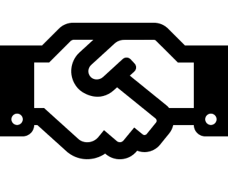 Handshake Agreement Symbol Free Open-Source SVG Icon (Font Awesome 5 Regular)