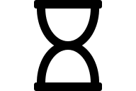 Hourglass Timer Free Open-Source SVG Icon