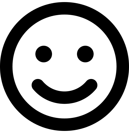 Smiling Face (Regular) Free Open-Source SVG Icon (Font Awesome 5 Regular)