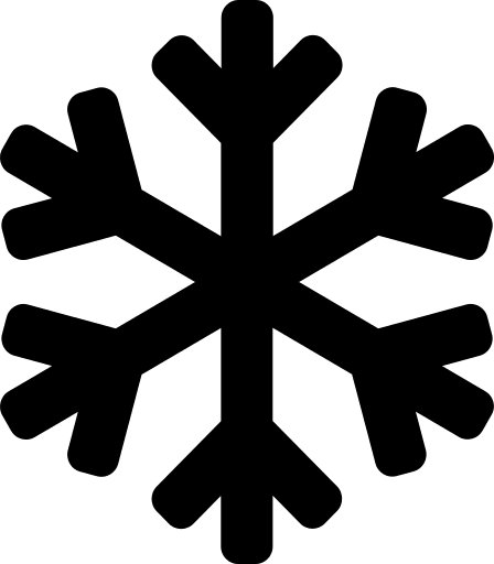 Snowflake Symbol (Regular) Free Open-Source SVG Icon (Font Awesome 5 Regular)