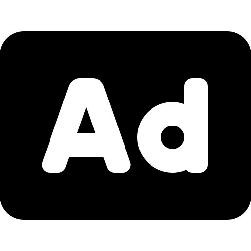 Advertisement (Solid) Free Open-Source SVG Icon (Font Awesome 5 Solid)