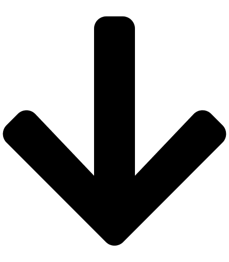 Downward Arrow (Solid) Free Open-Source SVG Icon (Font Awesome 5 Solid)