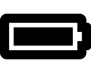 Full Battery Level (Solid) Free Open-Source SVG Icon (Font Awesome 5 Solid)