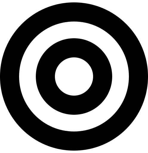 Bullseye Target (Solid) Free Open-Source SVG Icon (Font Awesome 5 Solid)