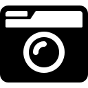 Retro Camera (Solid) Free Open-Source SVG Icon