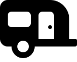 Caravan Vehicle (Solid) Free Open-Source SVG Icon