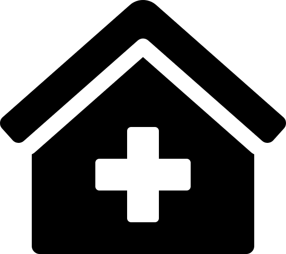 Medical Clinic Free Open-Source SVG Icon (Font Awesome 5 Solid)