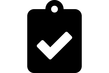 Clipboard Check Mark (Solid) Free Open-Source SVG Icon (Font Awesome 5 Solid)