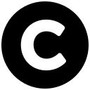 Copyright Symbol (Solid) Free Open-Source SVG Icon