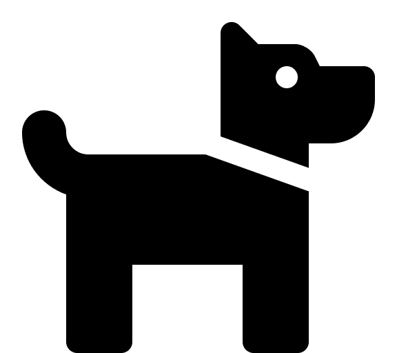 Dog (Solid) Free Open-Source SVG Icon (Font Awesome 5 Solid)