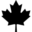 Canadian Maple Leaf Symbol Free Open-Source SVG Icon