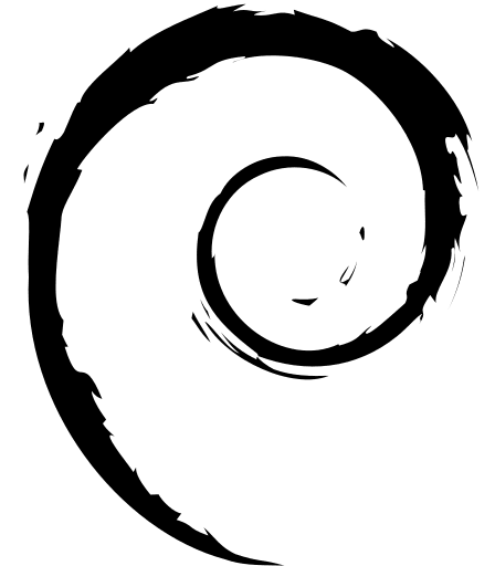 Debian Operating System Logo Free Open-Source SVG Icon (Font Awesome Brands)