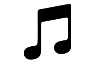 iTunes Music Note Free Open-Source SVG Icon