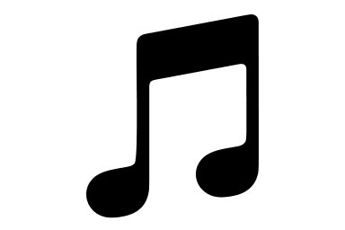 iTunes Music Note Free Open-Source SVG Icon (Font Awesome Brands)