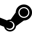 Steam Gaming Platform Symbol Free Open-Source SVG Icon