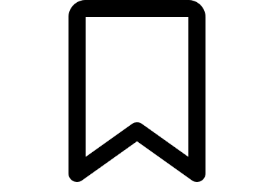 Bookmark Symbol Free Open-Source SVG Icon (Font Awesome Regular)