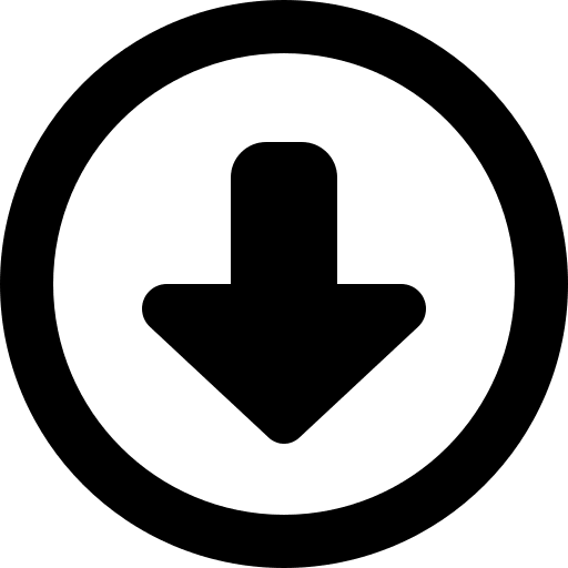 Downward Circle Arrow Free Open-Source SVG Icon (Font Awesome Regular)