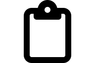 Clipboard Document (Regular) Free Open-Source SVG Icon