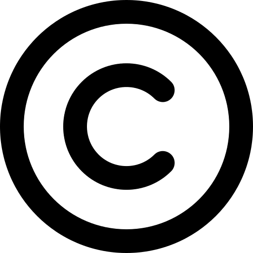 Copyright Symbol Free Open-Source SVG Icon (Font Awesome Regular)