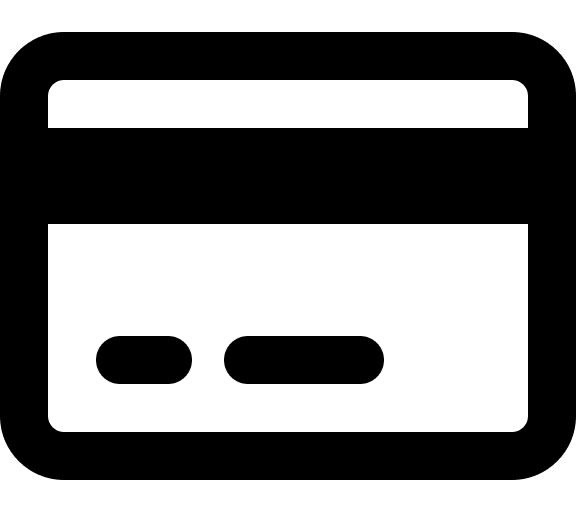 Credit Card (Regular) Free Open-Source SVG Icon (Font Awesome Regular)