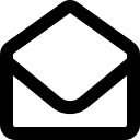 Open Envelope (Regular) Free Open-Source SVG Icon