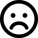 Frowning Face (Regular) Free Open-Source SVG Icon