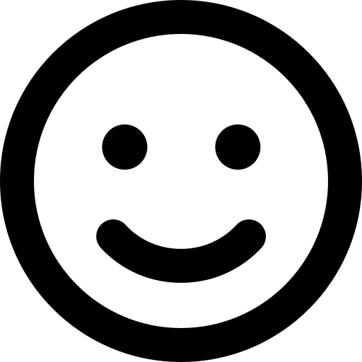 Smiling Face (Regular) Free Open-Source SVG Icon (Font Awesome Regular)