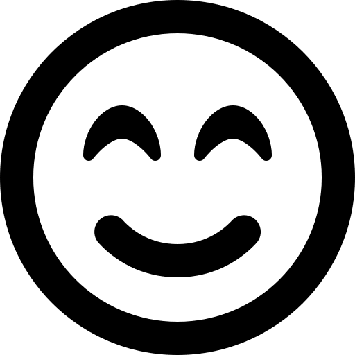 Beaming Smile Face (Regular) Free Open-Source SVG Icon (Font Awesome Regular)