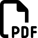 PDF File Document Free Open-Source SVG Icon