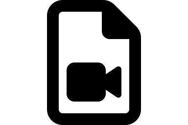 Video File Free Open-Source SVG Icon (Font Awesome Regular)