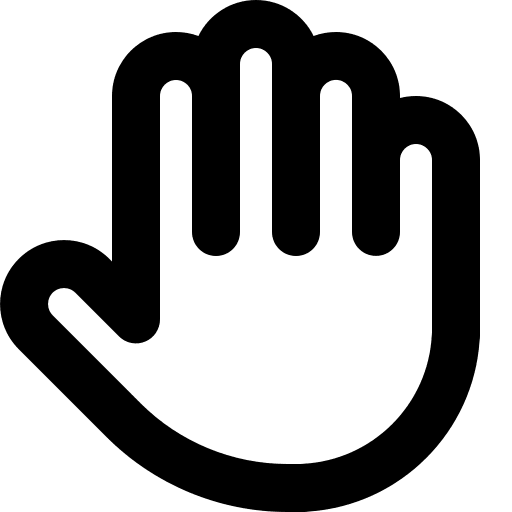 Hand Gesture Free Open-Source SVG Icon (Font Awesome Regular)