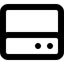 Hard Drive Storage Device Free Open-Source SVG Icon