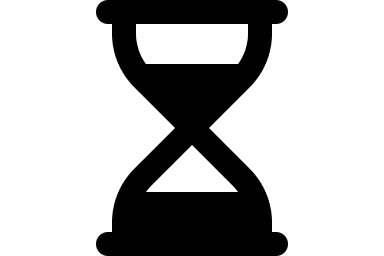 Half Full Hourglass (Regular) Free Open-Source SVG Icon (Font Awesome Regular)