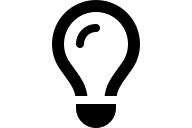 Lightbulb (Regular) Free Open-Source SVG Icon