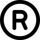 Registered Trademark Symbol Free Open-Source SVG Icon