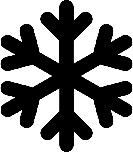 Snowflake Symbol (Regular) Free Open-Source SVG Icon (Font Awesome Regular)