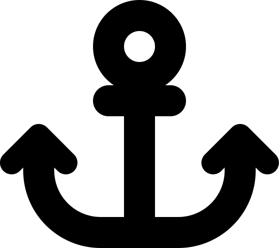 Anchor Symbol (Solid) Free Open-Source SVG Icon (Font Awesome Solid)