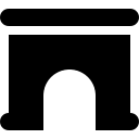 Archway Structure (Solid) Free Open-Source SVG Icon