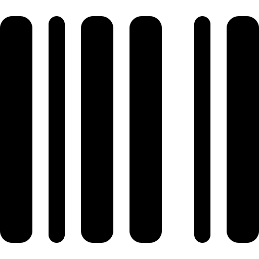 Barcode (Solid) Free Open-Source SVG Icon (Font Awesome Solid)