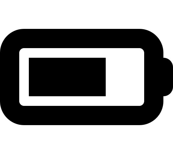 Three-Quarter Battery Charge (Solid) Free Open-Source SVG Icon (Font Awesome Solid)