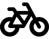 Bicycle (Solid) Free Open-Source SVG Icon