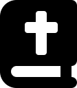 Bible Book (Solid) Free Open-Source SVG Icon