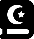 Quran Book (Solid) Free Open-Source SVG Icon