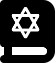 Tanakh Book (Solid) Free Open-Source SVG Icon