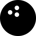 Bowling Ball (Solid) Free Open-Source SVG Icon