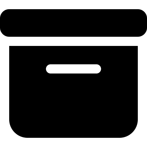 Archive Box (Solid) Free Open-Source SVG Icon (Font Awesome Solid)