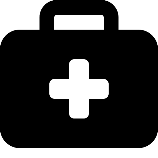 Medical Briefcase (Solid) Free Open-Source SVG Icon (Font Awesome Solid)