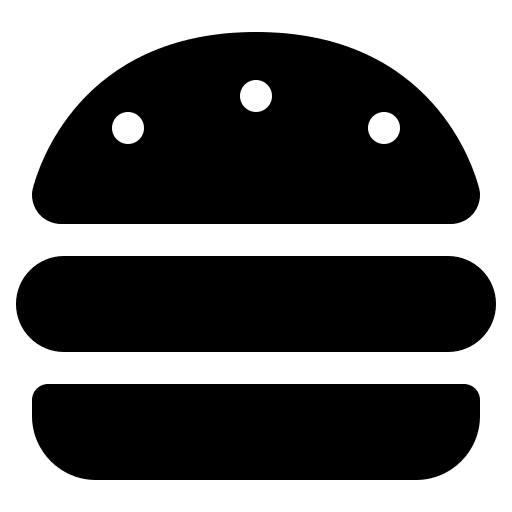 Burger Menu (Solid) Free Open-Source SVG Icon (Font Awesome Solid)