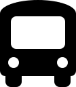 Simple Bus (Solid) Free Open-Source SVG Icon